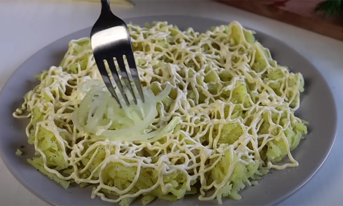 Новый вкус когда Оливье надоел. Лебединый пух: нежный, но сытный салат