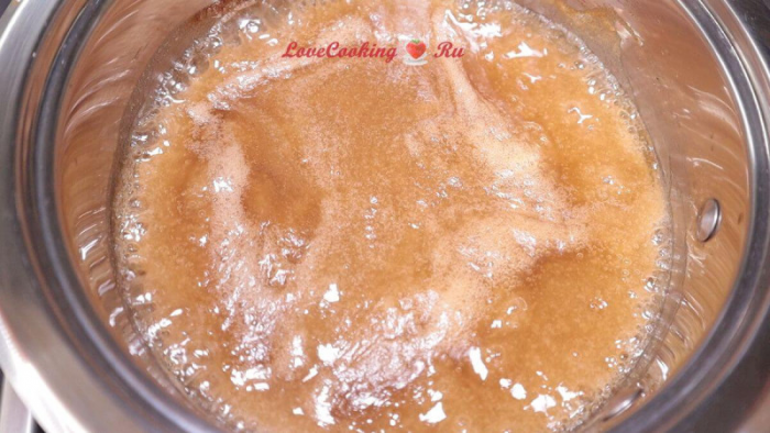 Заварной кофейный зефир