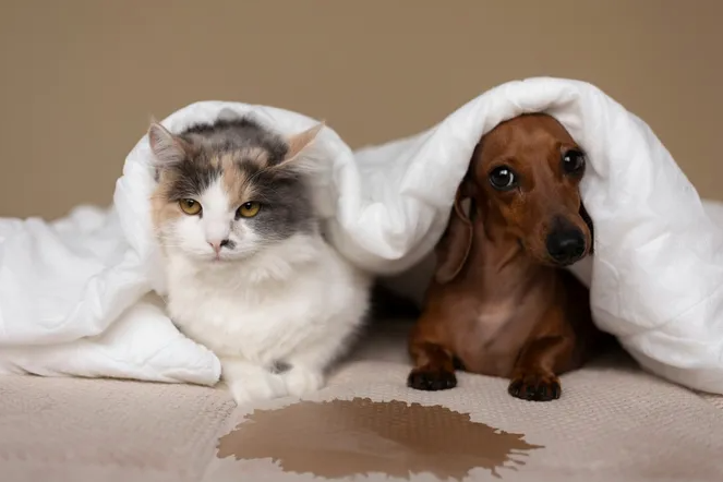 Что делать, если кошка или собака написала на матрас. Неописуемый случай