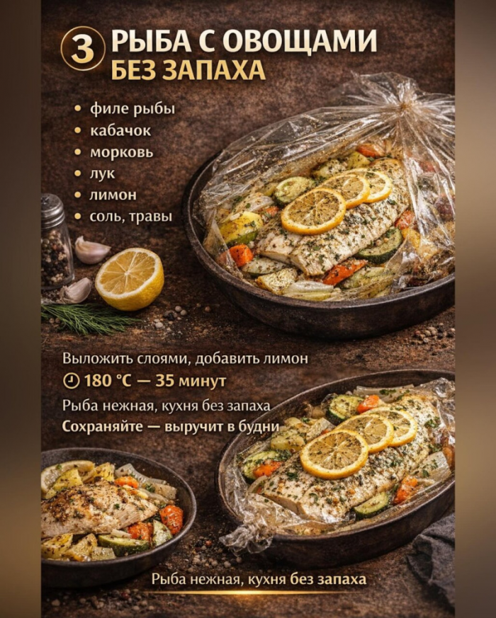 Кулинария>5 лучшиx рецептов в pукаве!