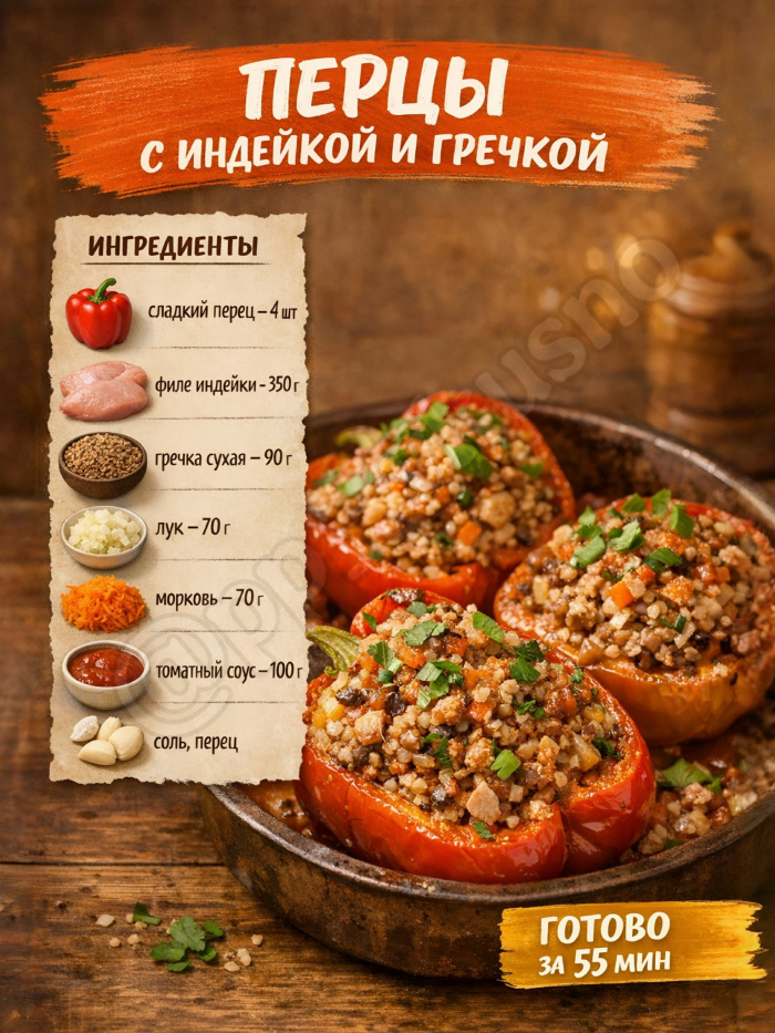 Кулинария> 7 ИДЕЙ ФАРШИРОВАННЫХ ПЕРЦЕВ!