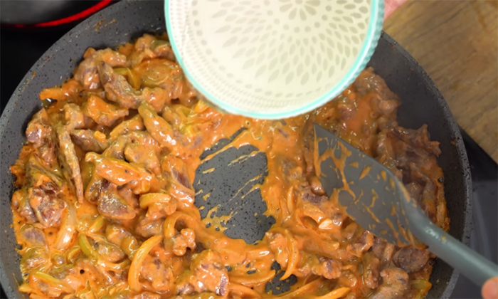 Графский бефстроганов, как подавали только богатым. Мясо будет мягче масла