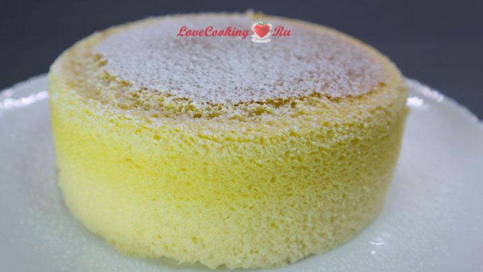 Японский хлопковый чизкейк