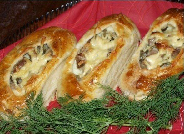 Кулинария>Лодочки из слоеного теста!