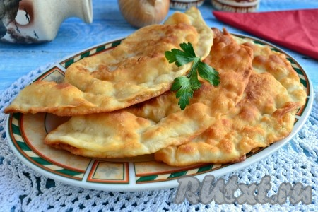 Чебуреки с мясом на кефире