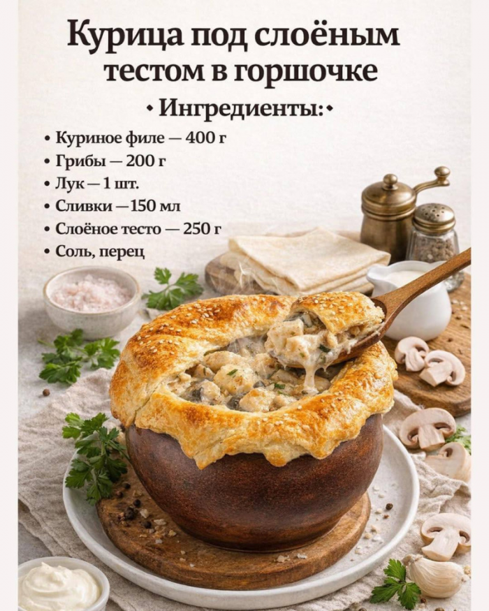 Кулинария>Блюда в горшочках!