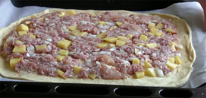 Мясной пирог с картошкой. Рецепт, который никогда не надоест