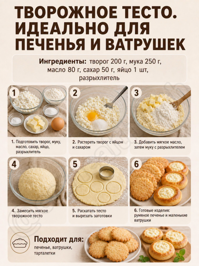 Кулинария>7 видов теста!