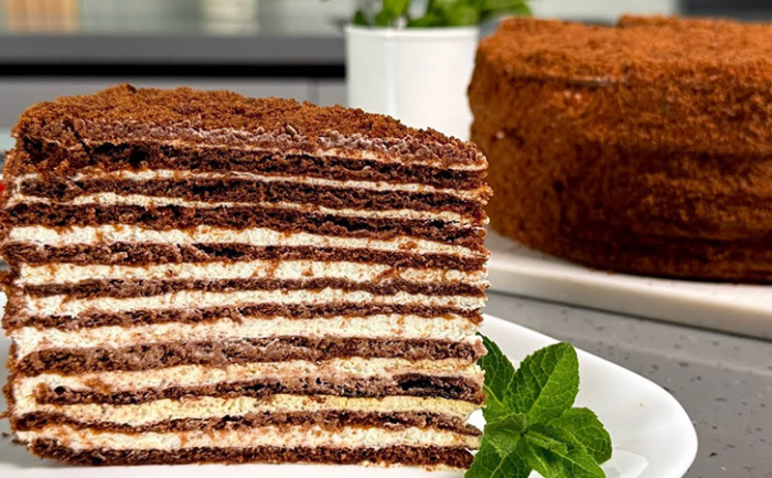 Шоколадный торт на сковороде: без духовки, без раскатки, можно даже заморозить