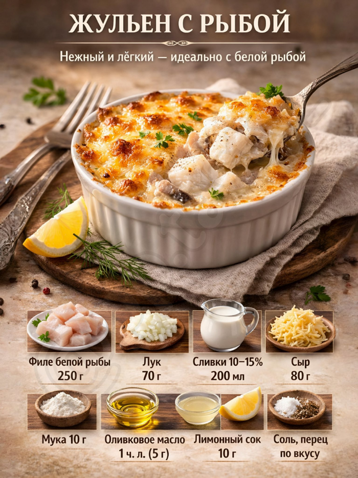 Кулинария>5 домашних жюльенов!