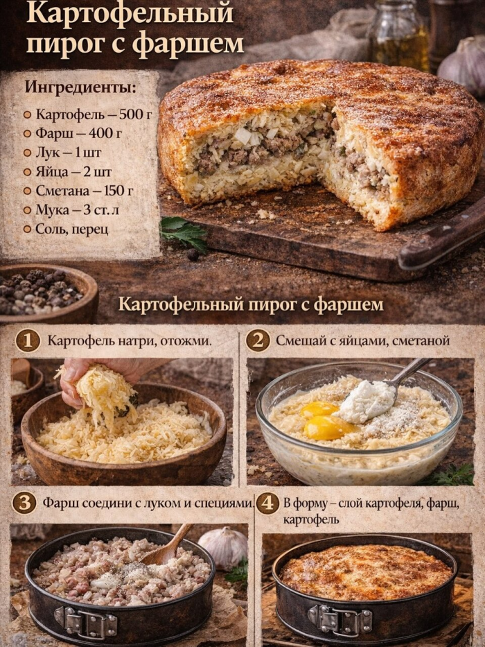 Кулинария>Сытные пироги!