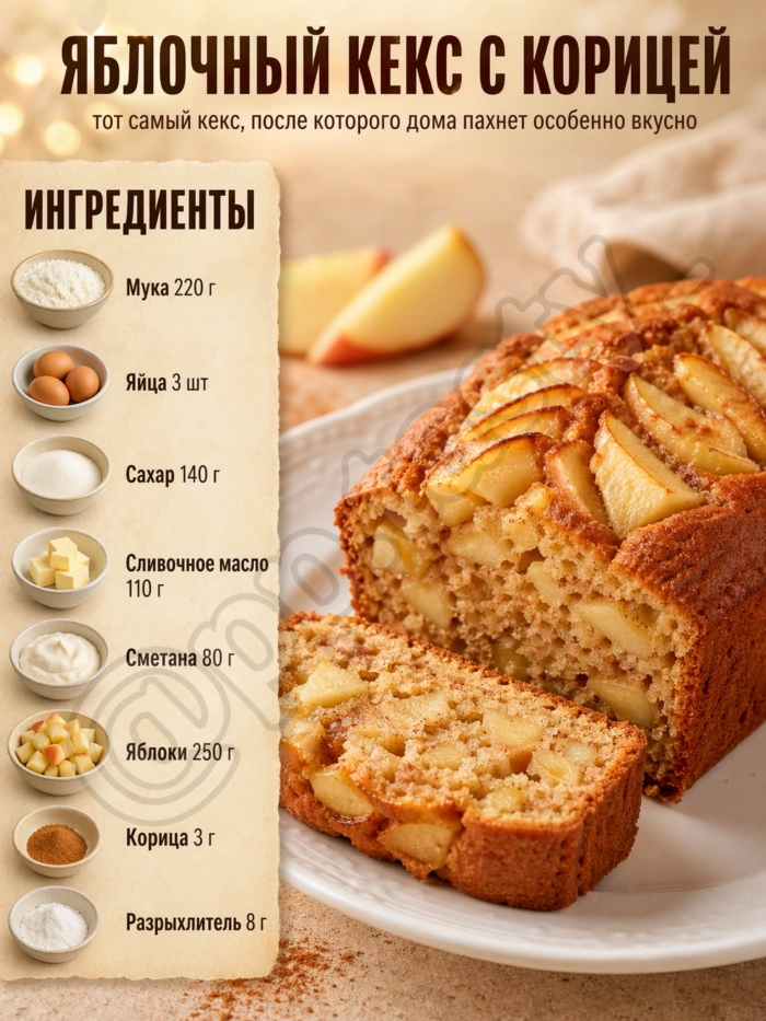 Кулинария>5 домашних кексов к чаю!