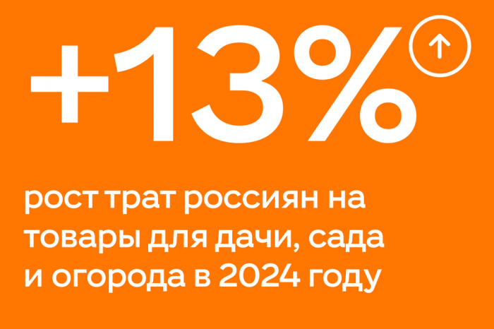 Россияне увеличили затраты на дачу, сад и огород в 2024 году