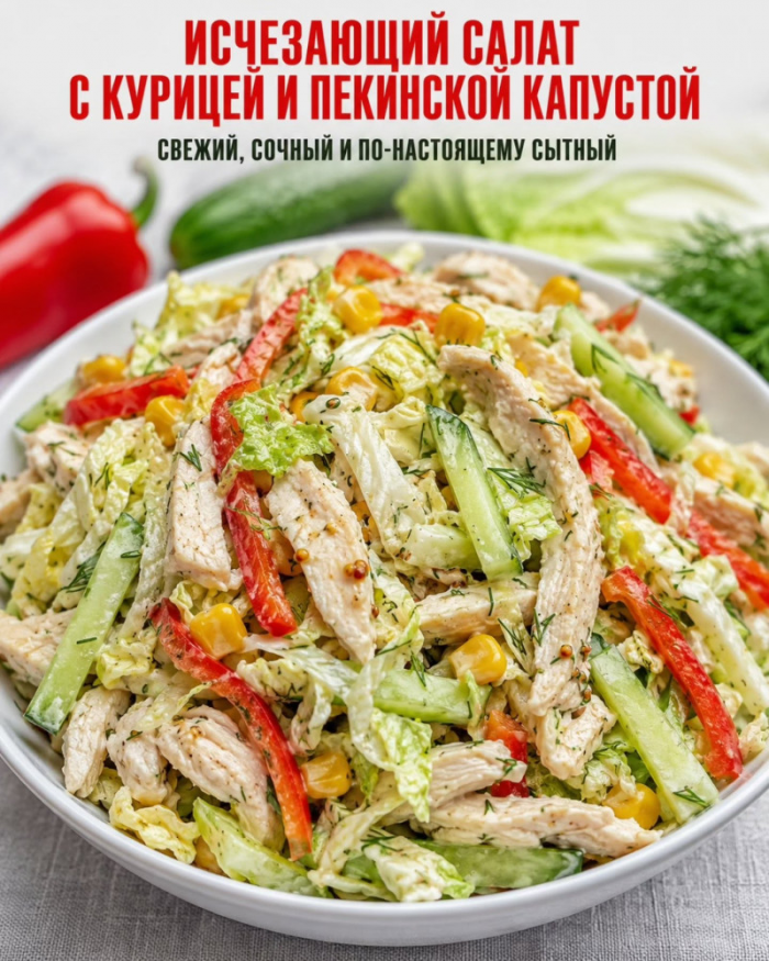 Кулинария>Эти салаты гости съедят раньше горячего !