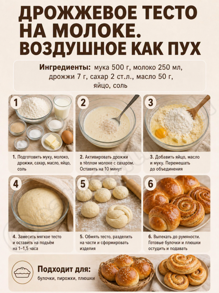Кулинария>7 видов теста!