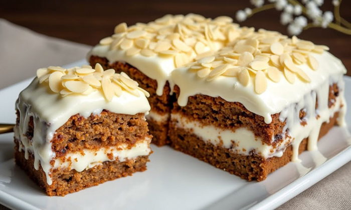 Гениальный торт без грамма муки: нежный и сладкий, хотя сахара тут ни ложки