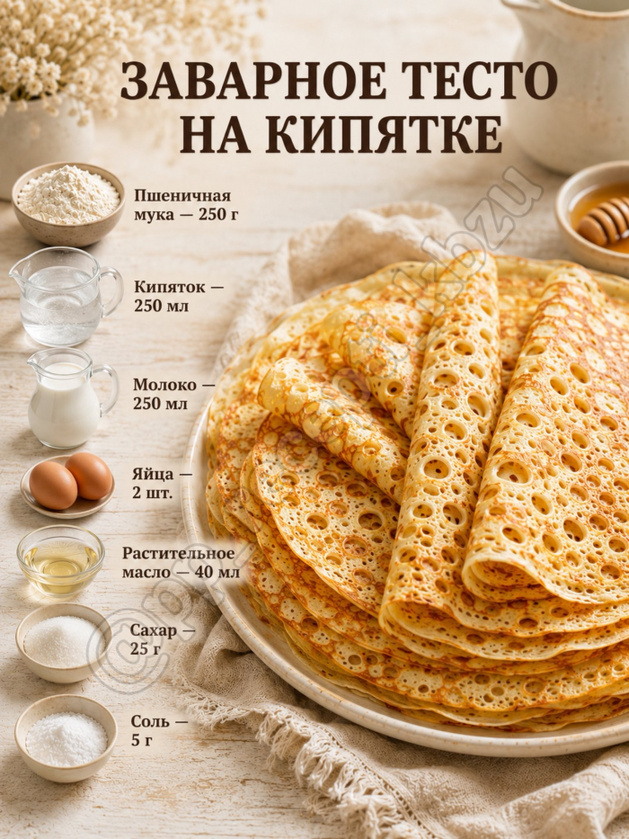 Кулинария>6 вариантов теста, которые точно стоит сохранить !
