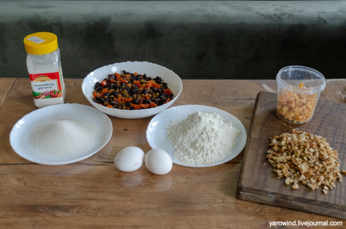 Не мазурек, но вкусно: кекс с сухофруктами на рождественский манер