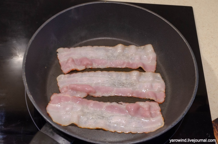 Тыквенный суп с хрустящим беконом