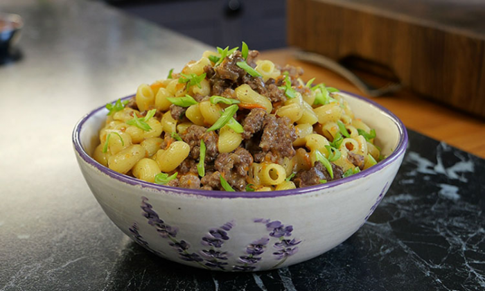 Делаем макароны по-флотски в 2 раза вкуснее. Просто ставим на курином бульоне