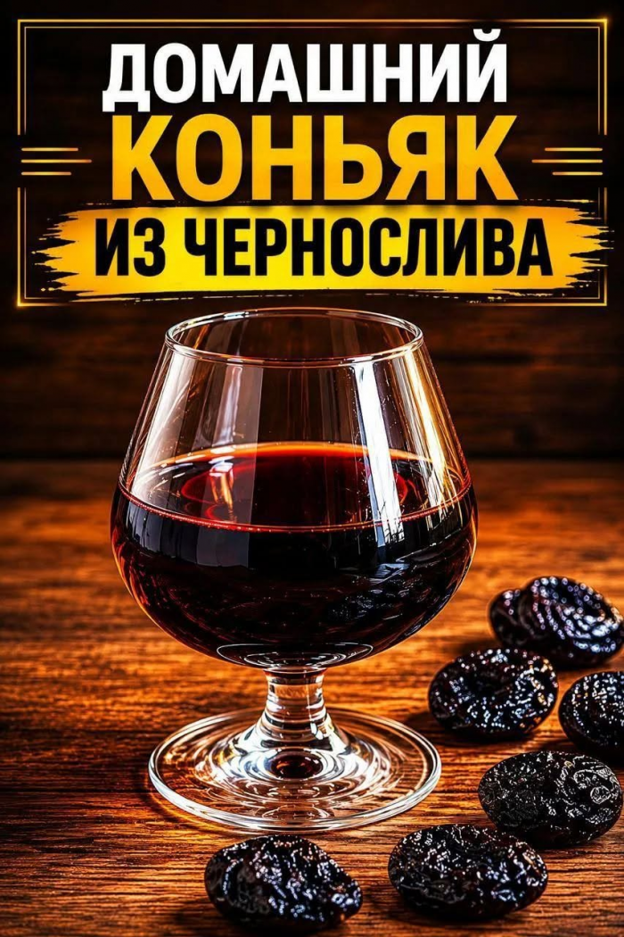 Напитки>ДОМАШНИЙ КОНЬЯК ИЗ ЧЕРНОСЛИВА