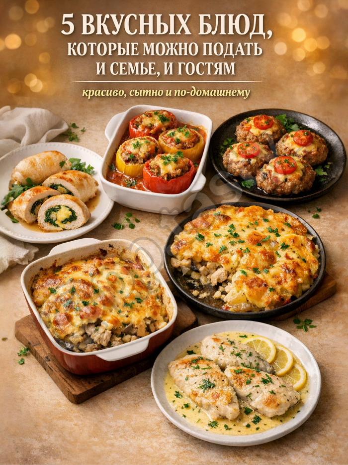 Кулинария>5 блюд, которые выглядят как из ресторана!