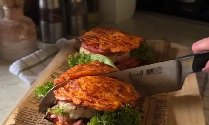 Лучший рецепт бургеров для похудения: здесь вместо теста овощные драники