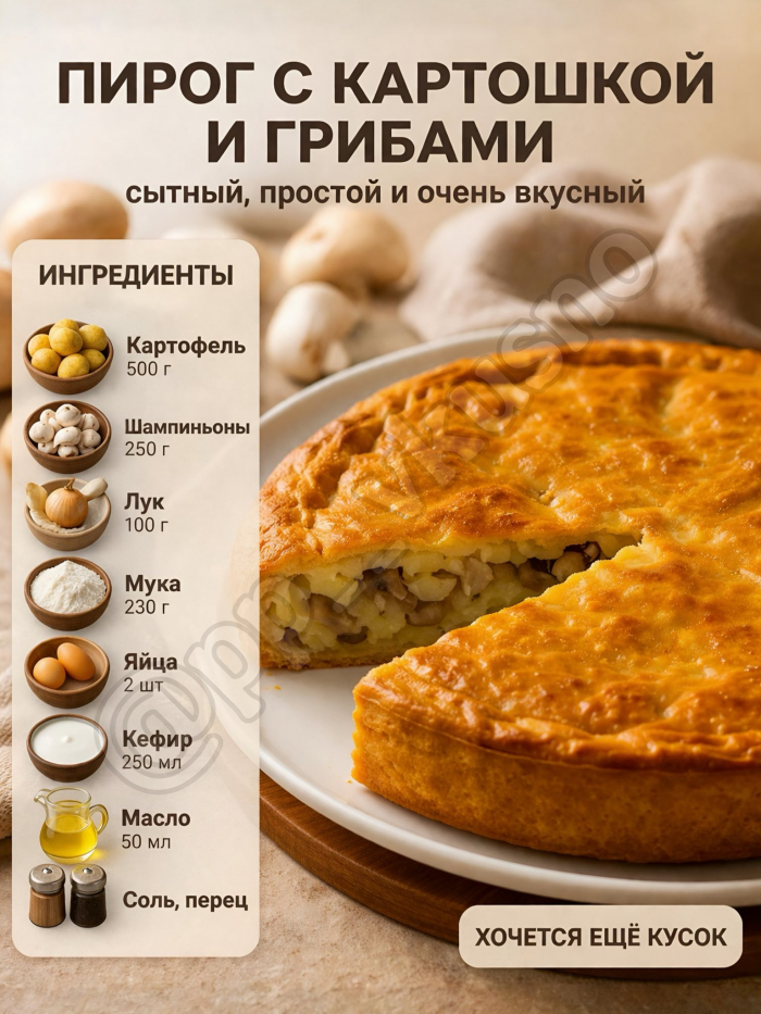 Кулинария>5 БЕЗУМНО ВКУСНЫХ ДОМАШНИХ ПИРОГОВ !