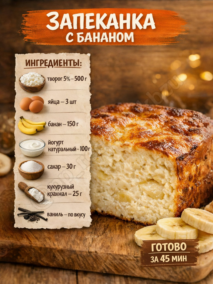 Кулинария> 7 творожных запеканок без муки!