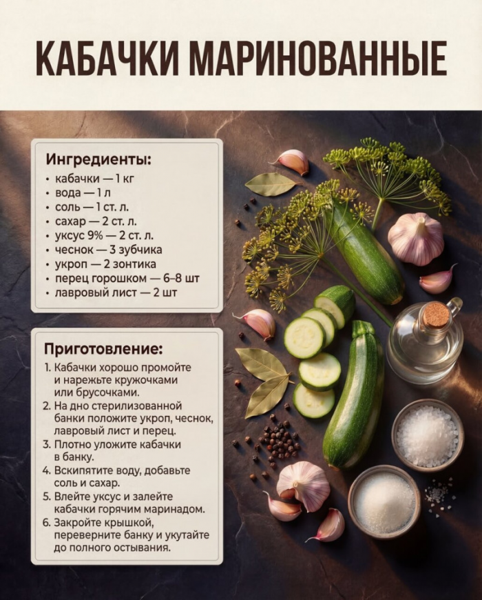 Кулинария>Маринады для заготовок!