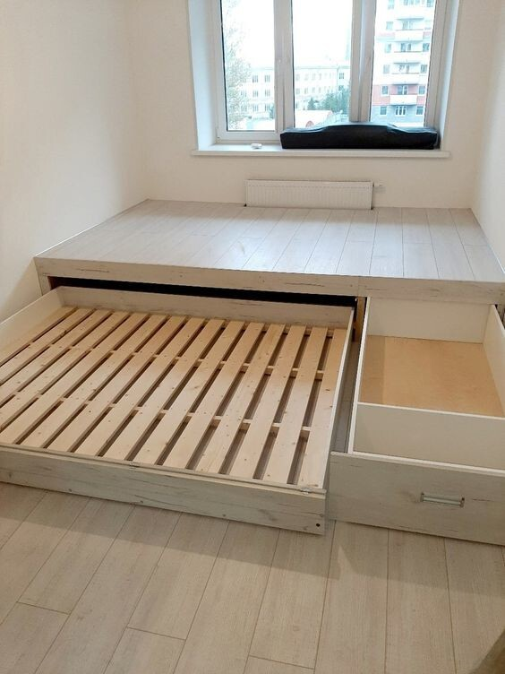 Идеи хранения и организации пространства в небольшой квартире