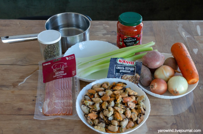 Манхэттенский клэм-чаудер