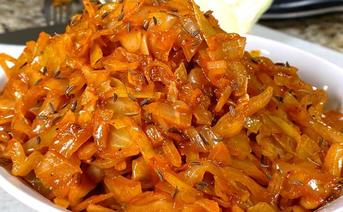 Тушим капусту так, что добавки просят и мясоеды. Грузинский рецепт всегда нарасхват