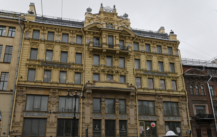 Фасады дома банкира Блокка сияют, как в начале XX века