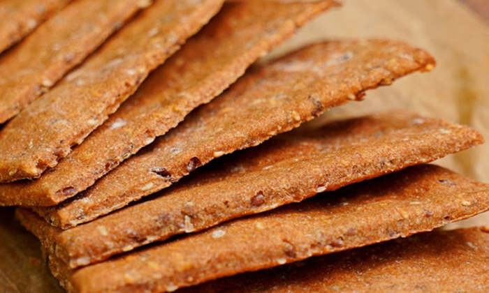 Хлебцы хрустящие, постные. Сделать проще простого, не надоедают неделями