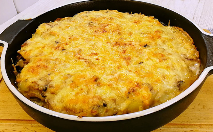 Полноценный ужин из обычной картошки. Вкусно даже без мяса