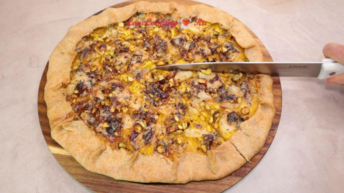 Галета с тыквой и сыром Дор Блю