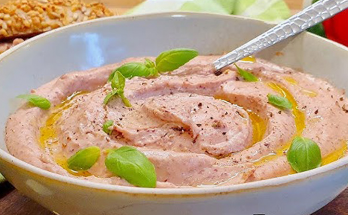 Фасолевый паштет на праздник и на каждый день. Сытный, просто делать, и не полнит