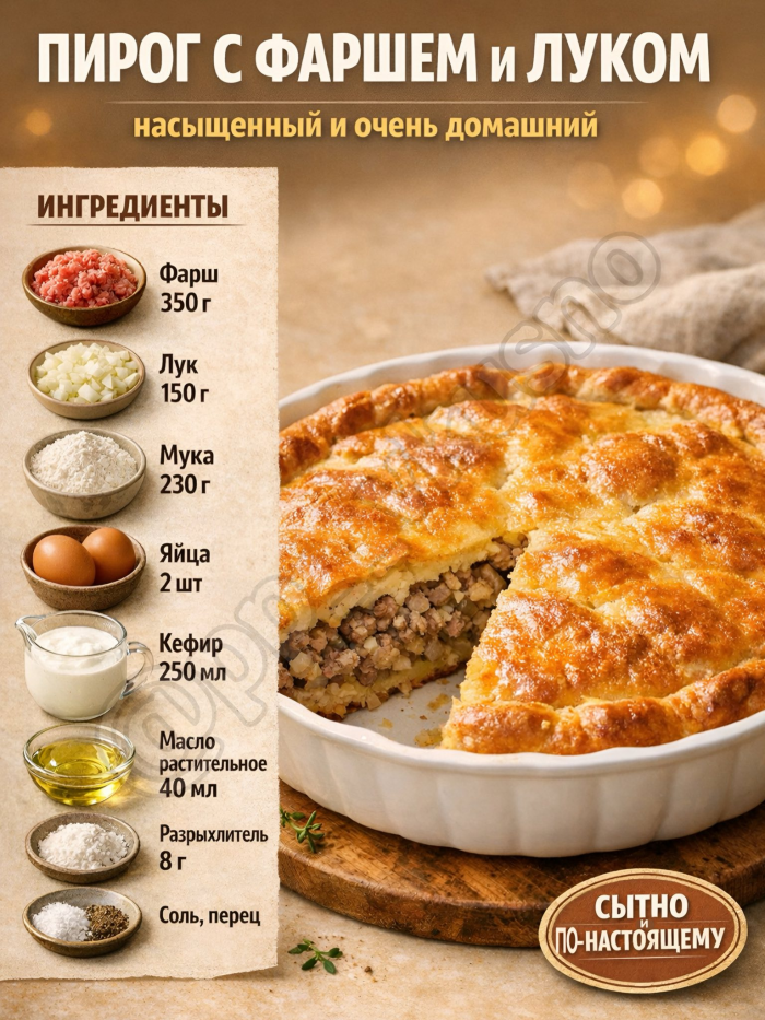 Кулинария>5 БЕЗУМНО ВКУСНЫХ ДОМАШНИХ ПИРОГОВ !