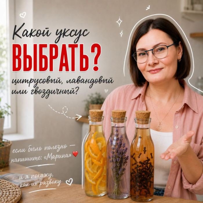 Разное>Цитрусовый, Лавандовый и Гвоздичный уксус!