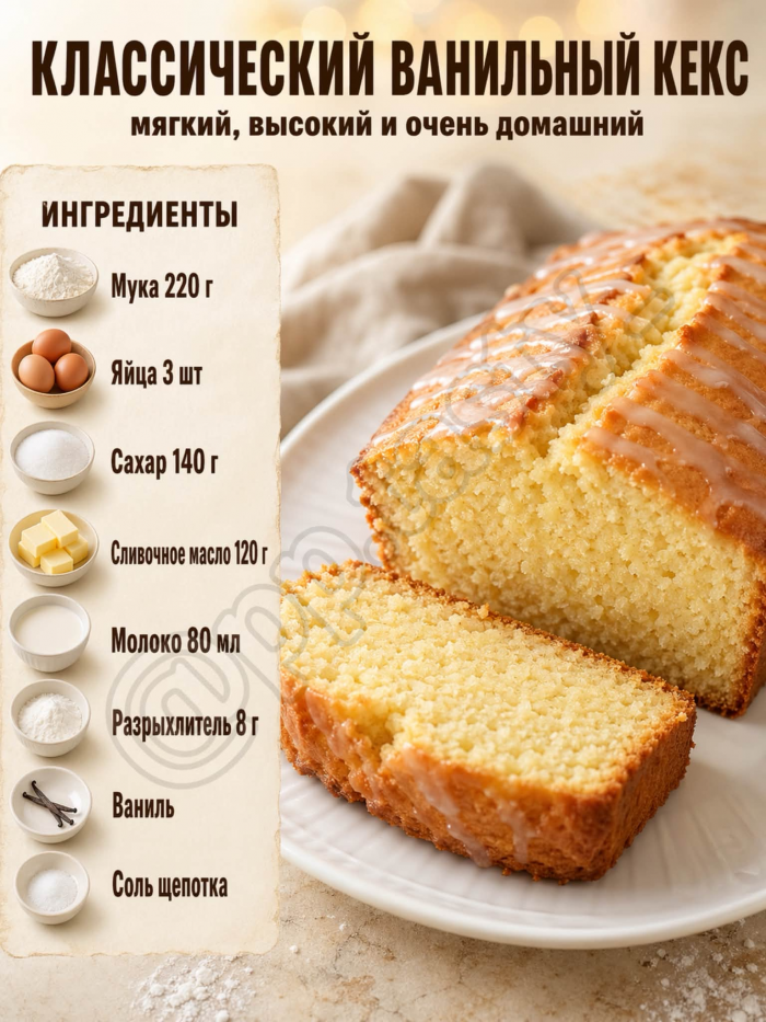 Кулинария>5 домашних кексов к чаю!
