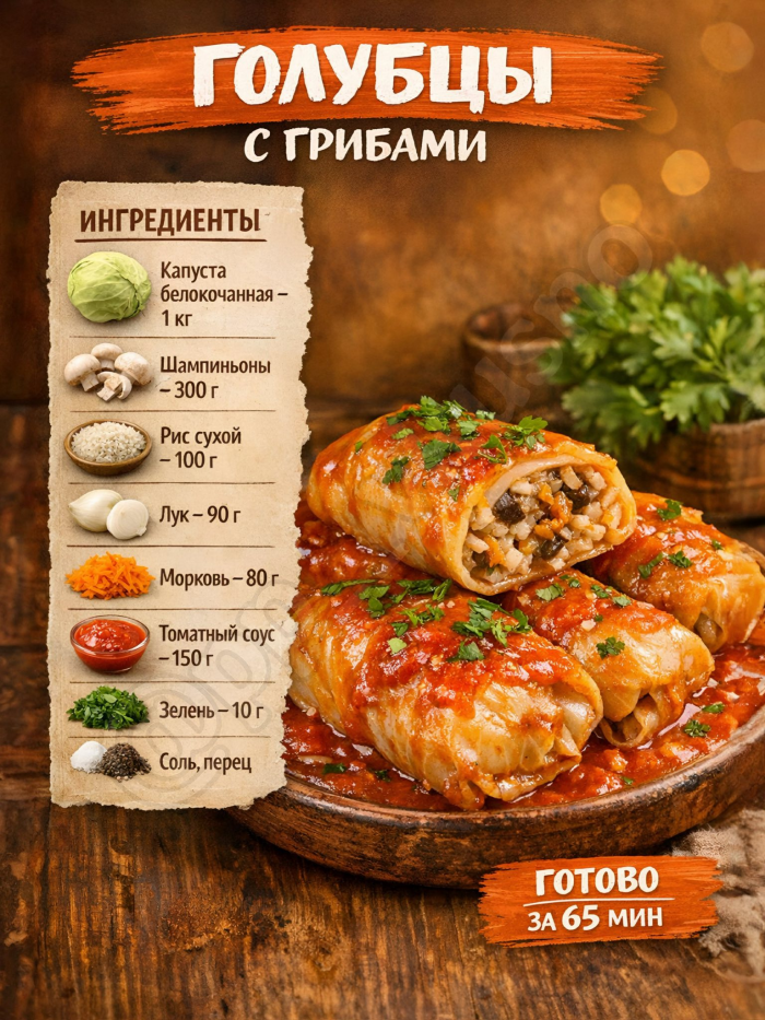 Кулинария>5 ВИДОВ ГОЛУБЦОВ!