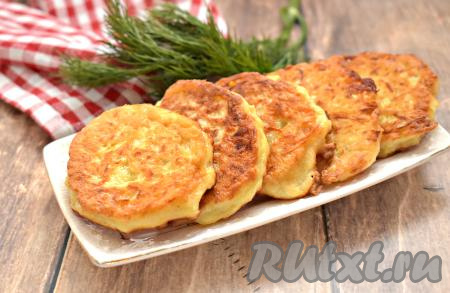 Картофельные драники на кефире