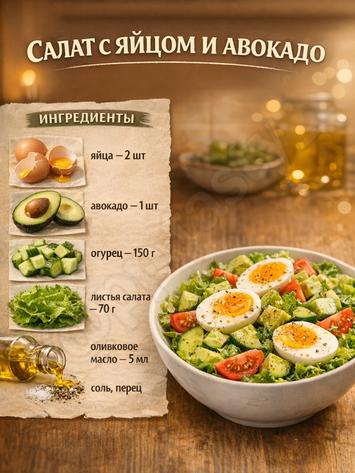 Кулинария>5 БЕЛКОВЫХ САЛАТОВ ДЛЯ УЖИНА !!