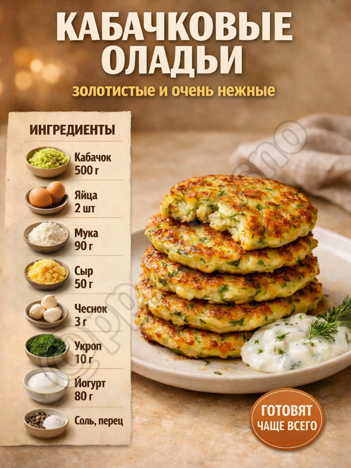 Кулинария>6 разных блюд из кабачка!