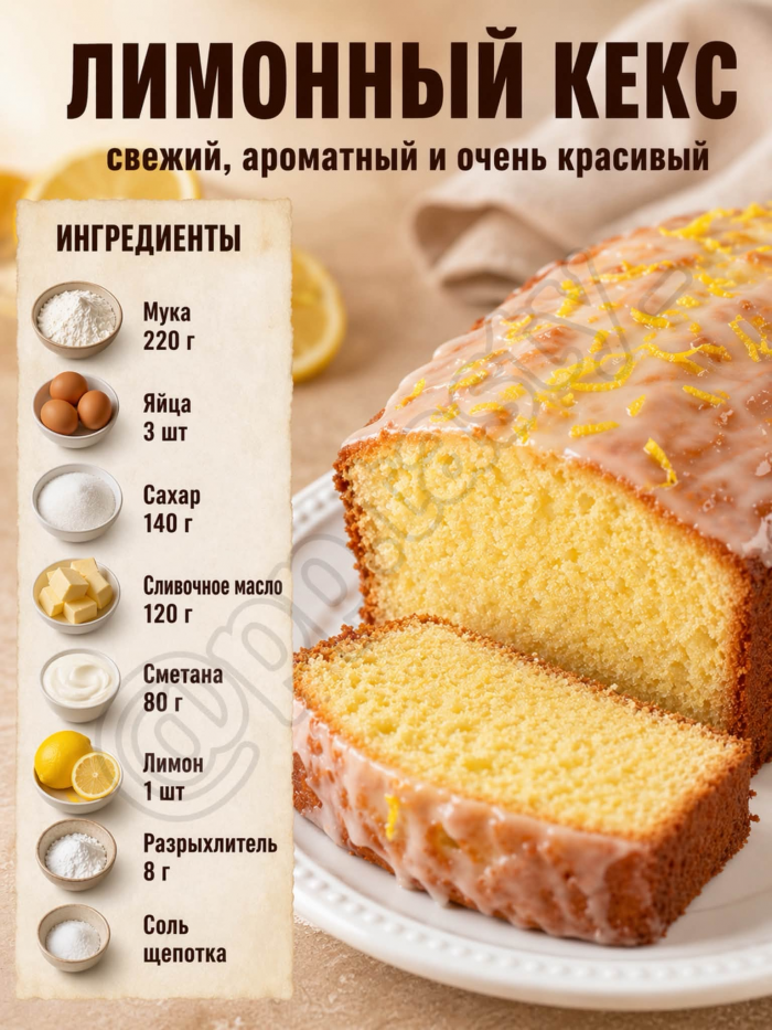 Кулинария>5 домашних кексов к чаю!