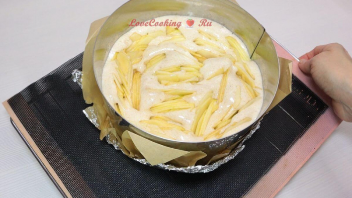 Воздушная ПП шарлотка из цельнозерновой муки