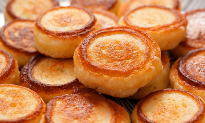 Оладьи в 2 раза пышнее и вкуснее обычных. Секрет в том, что они из творога и на кефире