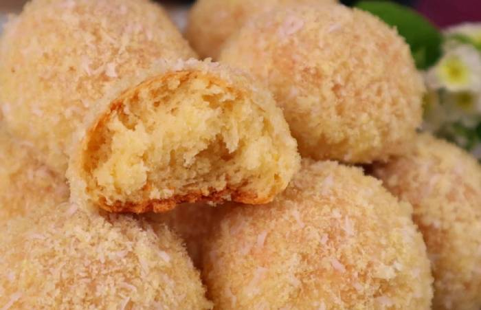 Кулинария>Мягкое и пушистое печенье «Одуванчики»!