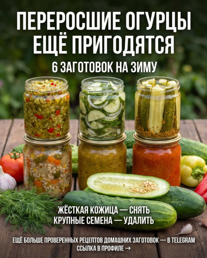 Кулинария>6 заготовок на зиму!